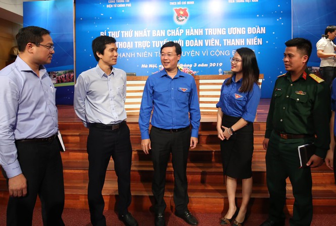  Bí thư Thứ nhất Trung ương Đoàn sẽ đối thoại trực tuyến với đoàn viên, thanh niên